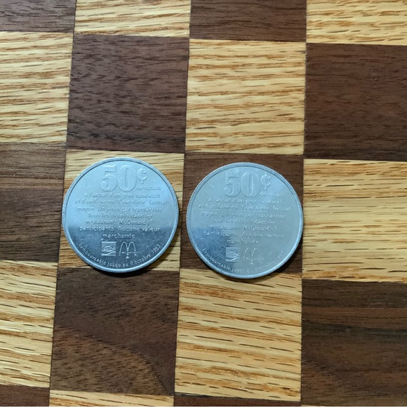 1983 McDonald's Coca-Cola Aluminum Merchant Token - Cool piece of nostalgia - Picture 2 of 10